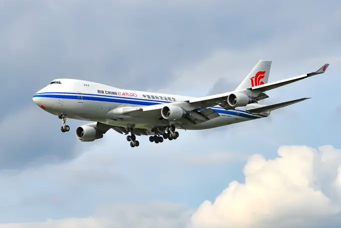 Air China Mynd Með Tilkynningu