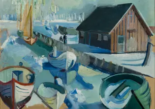 037 Gunnlaugur Blöndal 73X87