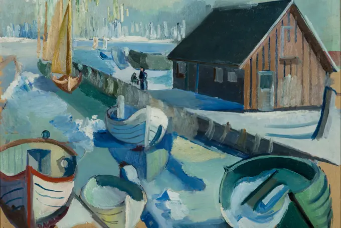 037 Gunnlaugur Blöndal 73X87